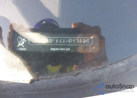 2010 Jaguar Xf from USA, damaged, VIN SAJWA0FA4AHR53886